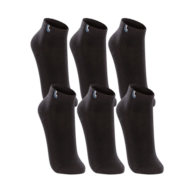 Meia Cano Curto Lupo AU Walk - 3 Pares - Unissex - Foto 1