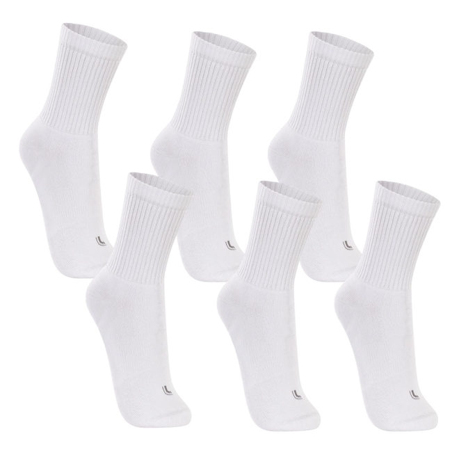 Meia Cano Alto Lupo AM Sport - 3 Pares - Unissex - Foto 1