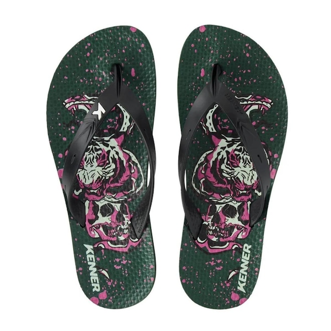 Chinelo Kenner Summer Tattoo - Masculino - Foto 1