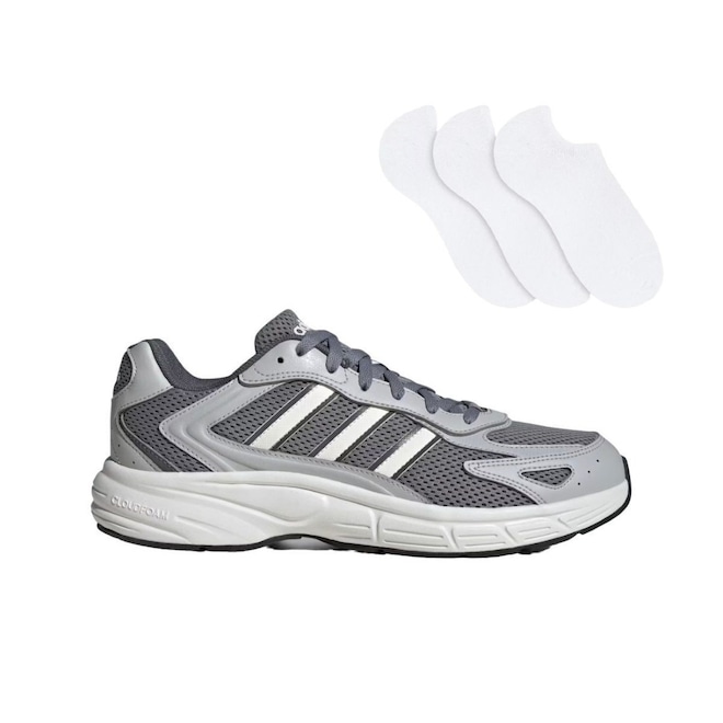 Tênis adidas Eclyptix 2000 - Masculino + 3 Pares de Meias - Foto 1