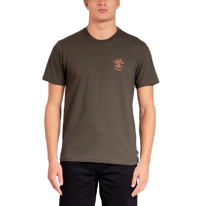 Camiseta Rip Curl The Search Rough Big - Masculina - Foto 1