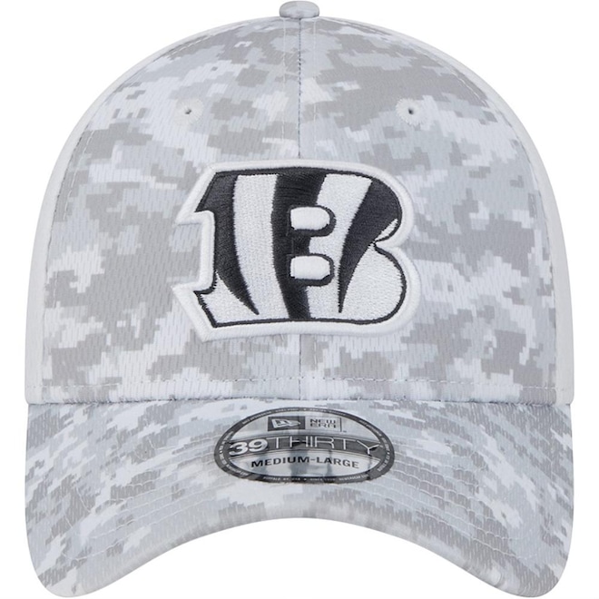 Boné Aba Curva New Era 3930 Cincinnati Bengals NFL Salute to Service - Adulto - Foto 1