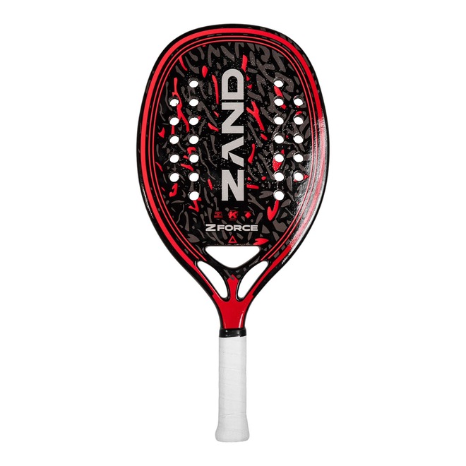 Raquete Beach Tennis Zand Z Force Kevlar 2025 - Foto 1