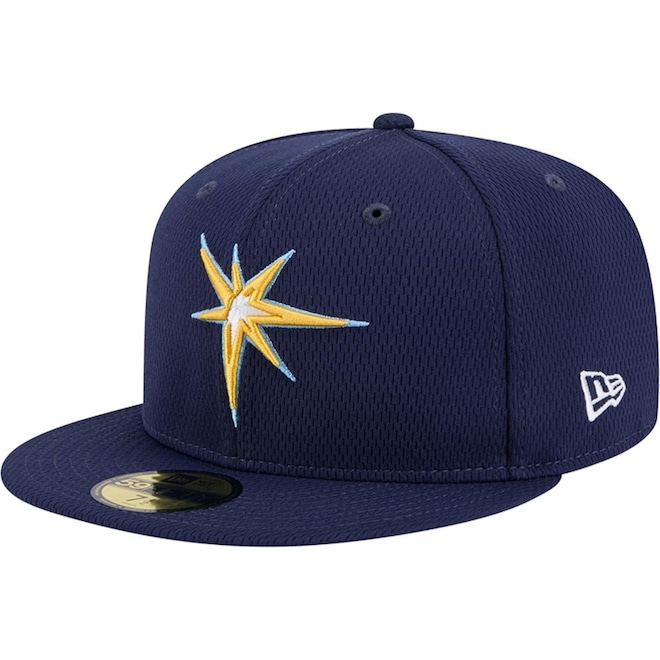 Boné New Era 59fifty Fitted Alt Clubhouse 2025 Tampa Bay Rays - Masculino - Foto 1