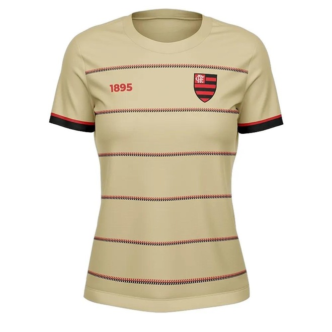Camiseta Braziline Flamengo Troféu - Feminina - Foto 1