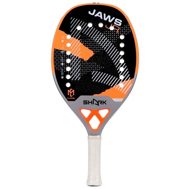 Raquete de Beach Tennis Shark Jaws 2025 Cappelletti - Infantil - Foto 1