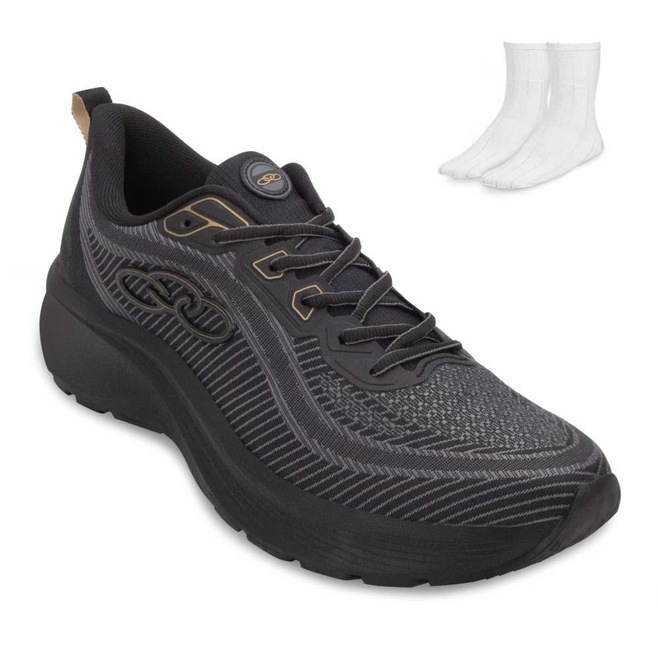 TÊNIS OLYMPIKUS CONEX + PAR DE MEIA - MASCULINO - Foto 1
