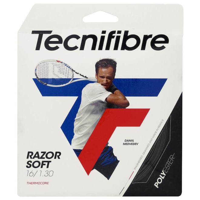 Corda Tecnifibre Razor Soft 16 1.30mm Set Individual - Foto 1