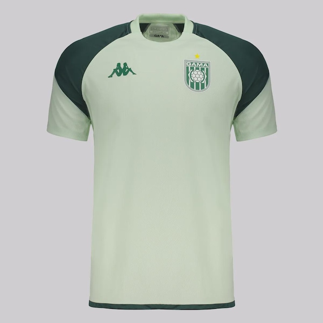 Camisa Kappa Gama Treino Jogador 2025 - Masculina - Foto 1