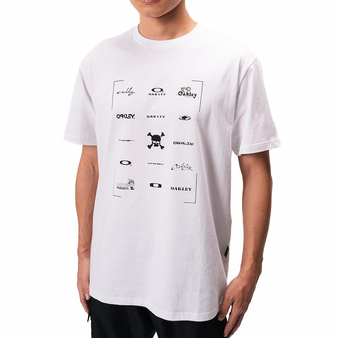 Camiseta Oakley Logomania WT25 - Masculina - Foto 1