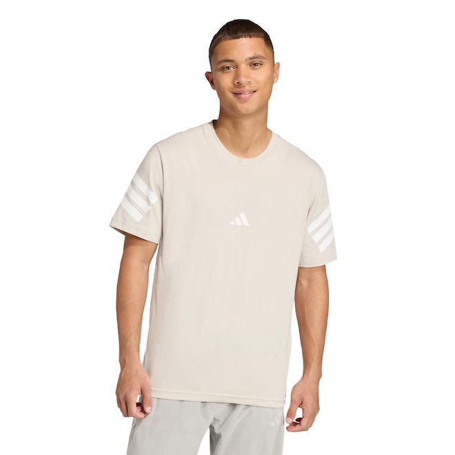 Camiseta adidas Future Icons Três Listras - Masculina - Foto 1