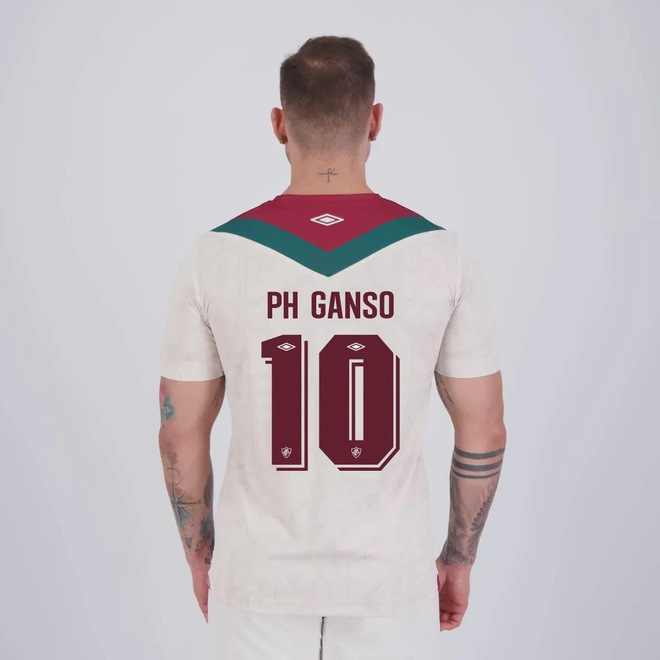 Camisa do Fluminense Umbro III 2024 10 Ganso - Masculina - Foto 1