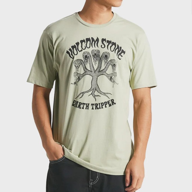 Camiseta Volcom Feeding Tree - Masculina - Foto 1