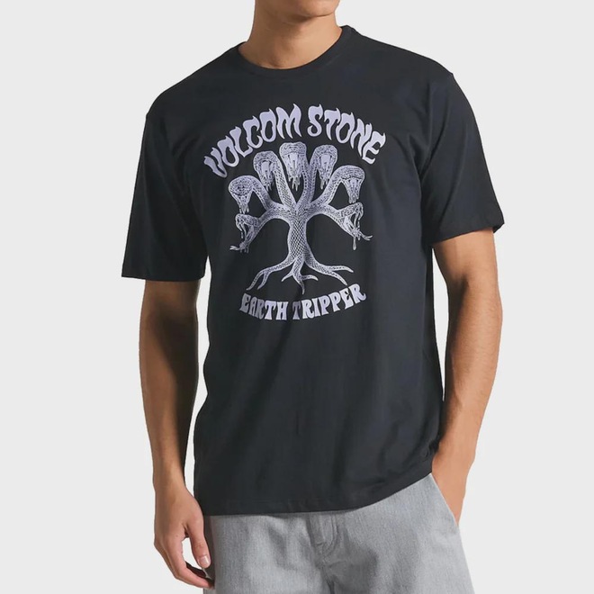 Camiseta Volcom Feeding Tree - Masculina - Foto 1