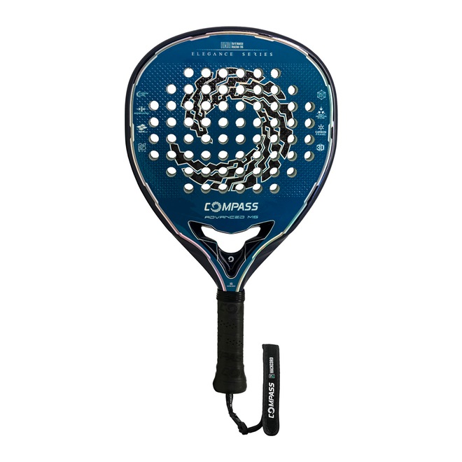Raquete Padel Compass Advanced Ms 12k 2025 Maxi Sanchez - Foto 1
