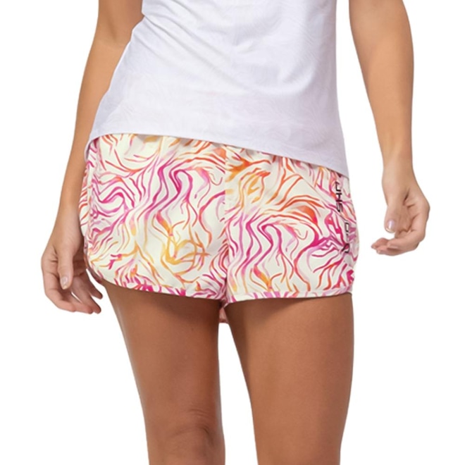 Shorts Duplo Drop Shot Nicole 3.0 - Feminino - Foto 1