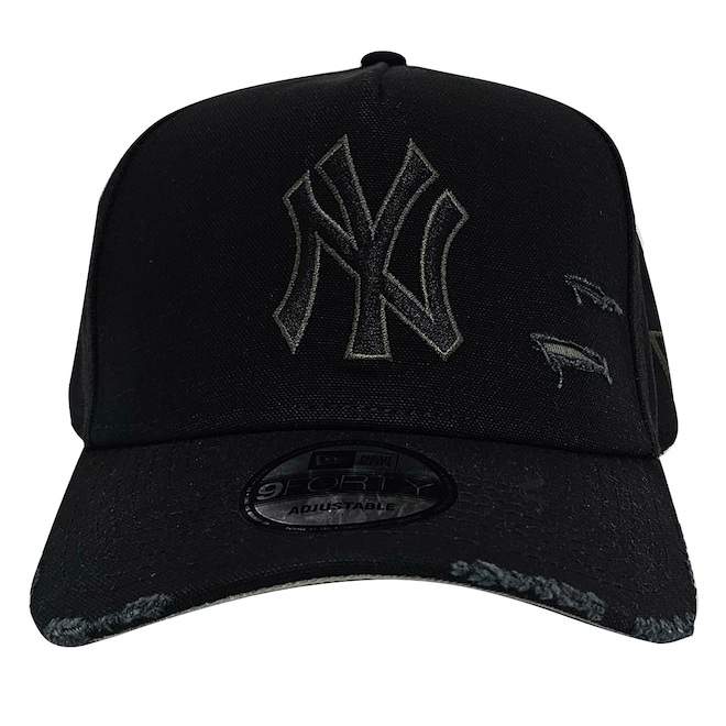 Boné Aba curva New Era 9FORTY A-Frame New York Yankees Camo - Adulto - Foto 1