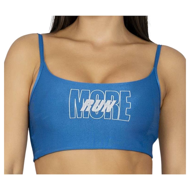 Top Run More Leve Sustentação 04630 - Feminino - Foto 1