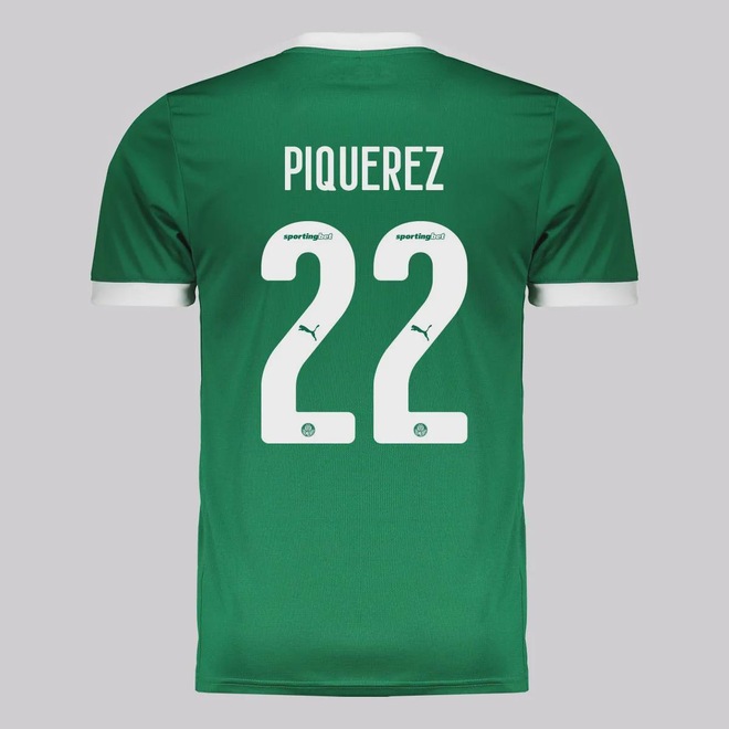 Camisa do Palmeiras Puma I 2025 22 Piquerez - Masculina - Foto 1