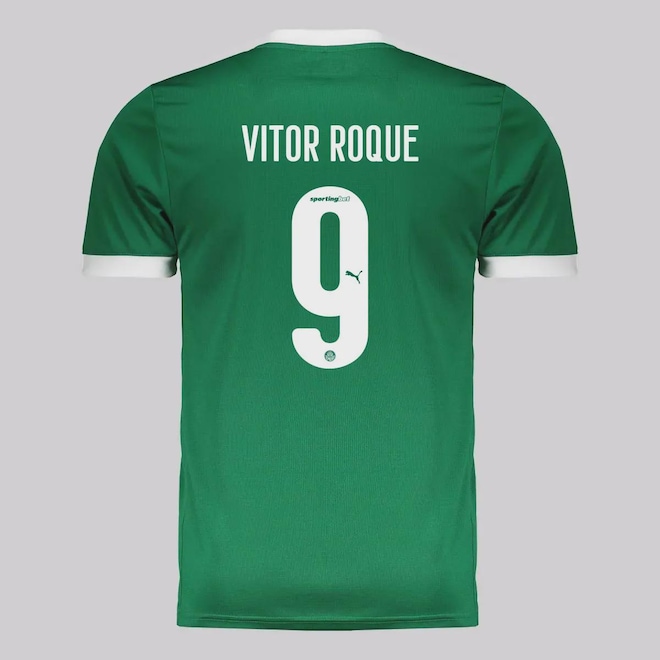 Camisa do Palmeiras Puma I 2025 9 Vitor Roque - Masculina - Foto 1