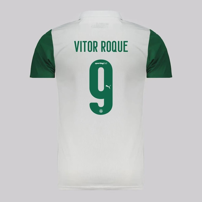Camisa do Palmeiras Puma II 2025 9 Vitor Roque - Masculina - Foto 1