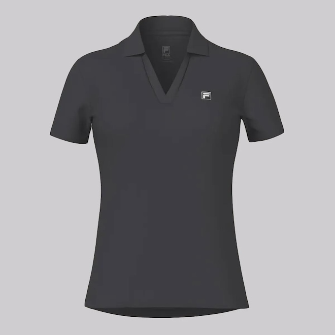 Camisa Polo Fila F-Box Tennis Basic - Feminina - Foto 1