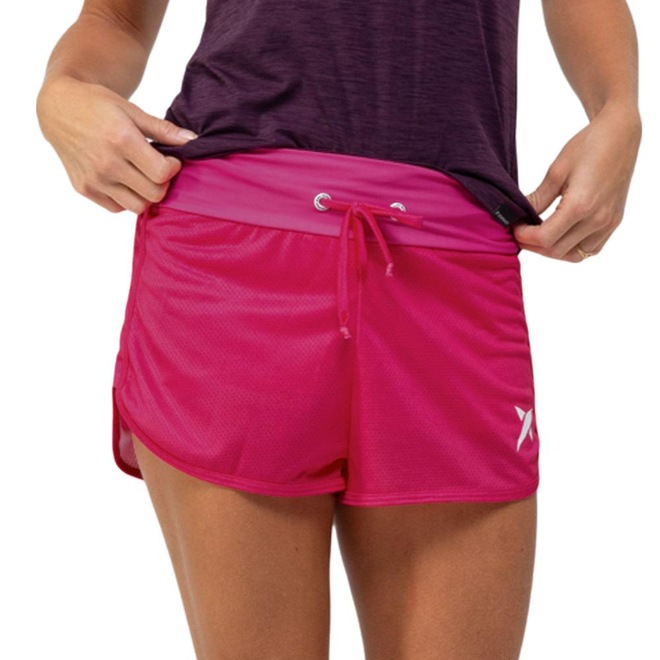 Shorts Duplo Drop Shot Enjoy 1.0 - Feminino - Foto 1