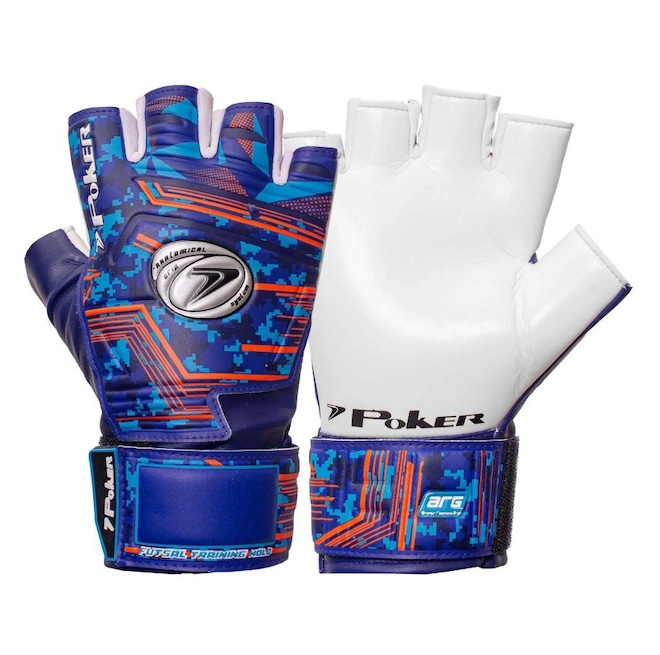 Luva de Goleiro Poker Futsal Training Hold - Adulto - Foto 1