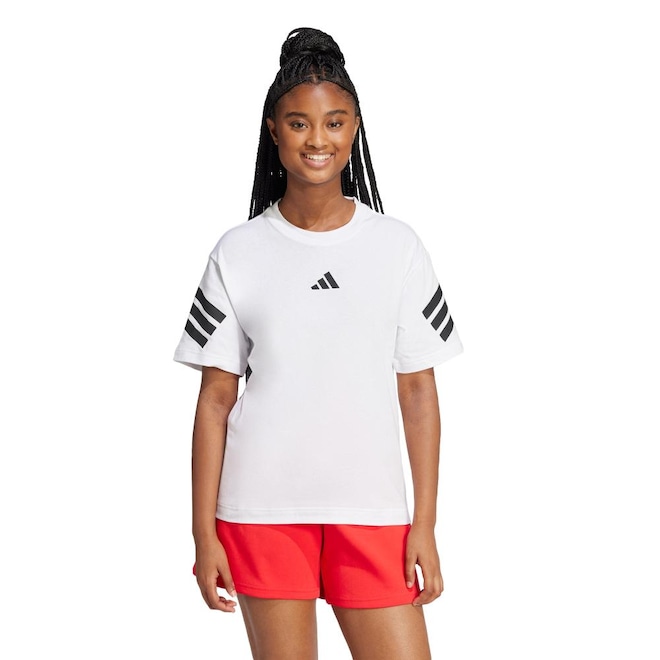 Camiseta adidas Future Icons 3stripes Tee - Feminina - Foto 1