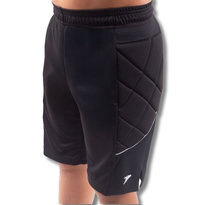 Bermuda De Goleiro Poker Media Ronda - Infantil - Foto 1