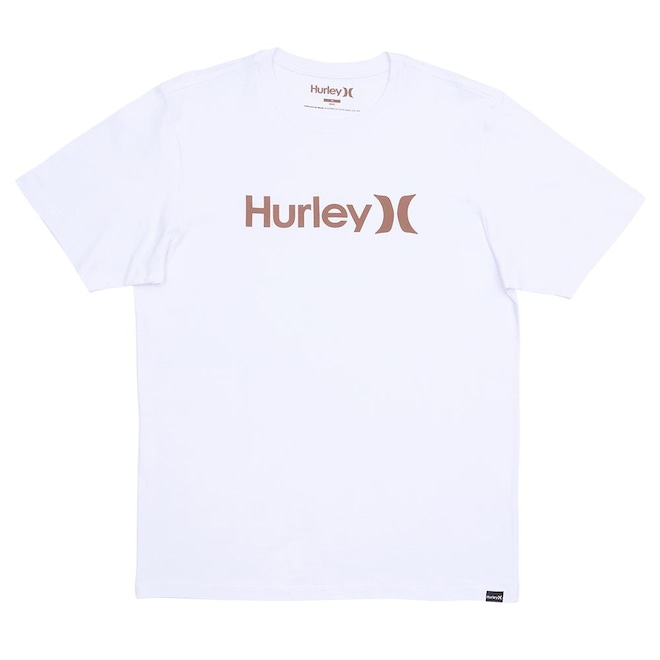 Camiseta Hurley O&O Solid Over WT25 - Masculina - Foto 1