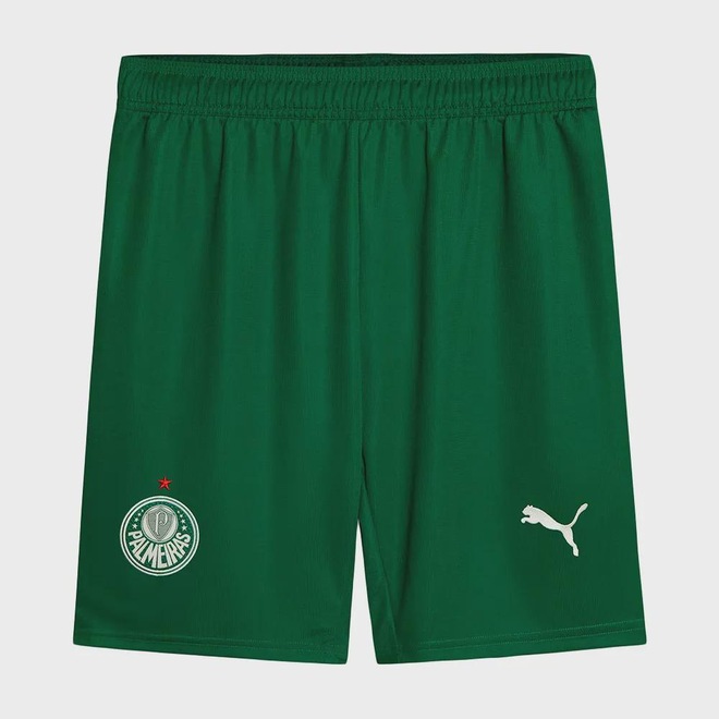 Calção do Palmeiras Puma II 2025 Torcedor - Masculino - Foto 1