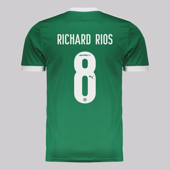 Camisa do Palmeiras Puma I 2025 8 Richard Rios - Masculina - Foto 1