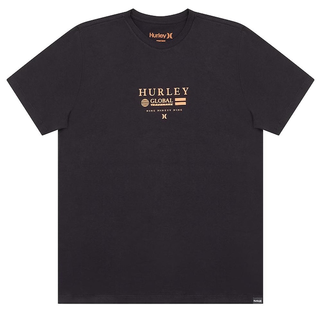 Camiseta Hurley Globo - Masculina - Foto 1