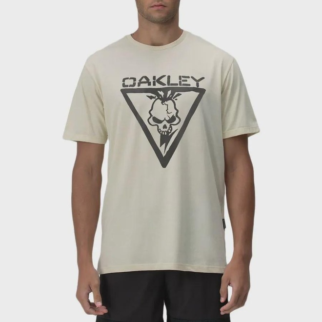 Camiseta Oakley Elite Skull Sand - Masculina - Foto 1