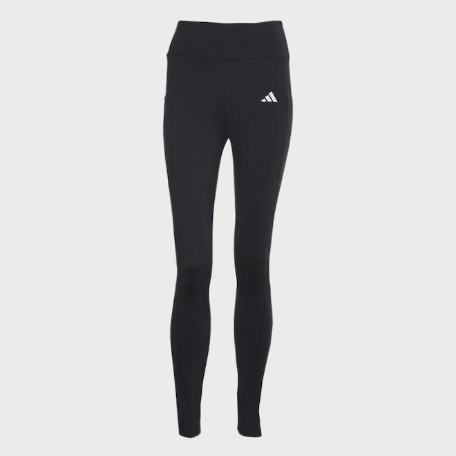 Calça Legging 3 Listras Com Bolso adidas - Feminina - Foto 1