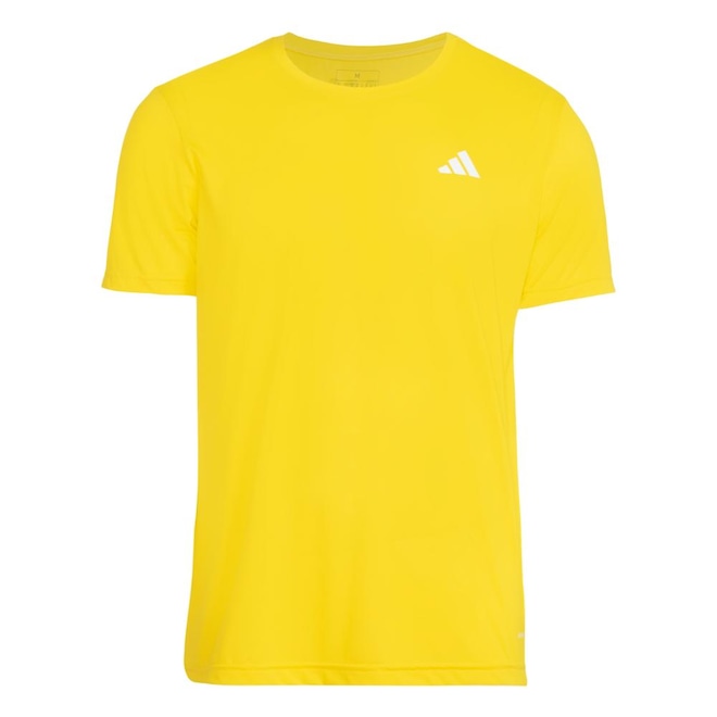 Camiseta adidas Own The Run 3 Listras - Masculina - Foto 1