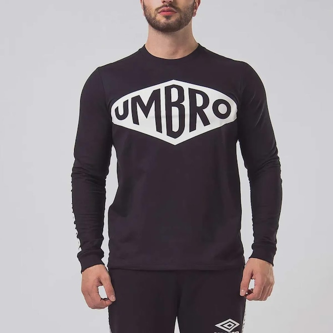 Blusão Umbro Heritage sem Capuz - Masculino - Foto 1