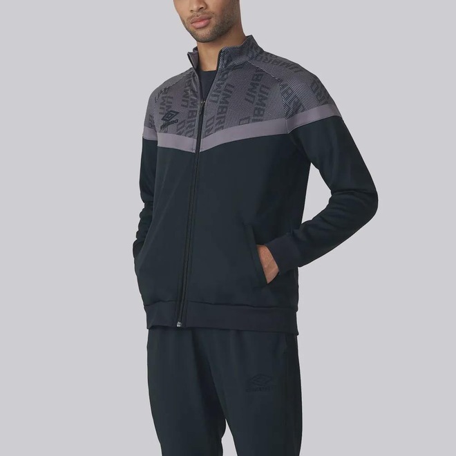 Jaqueta Umbro Football Personality sem Capuz - Masculina - Foto 1