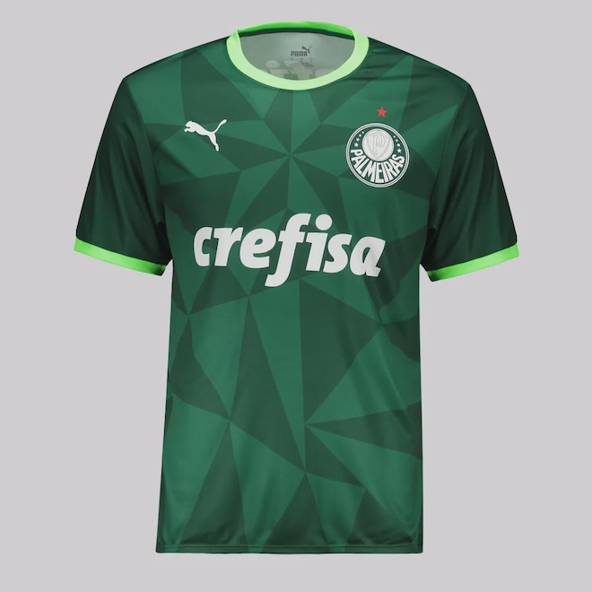 Camisa do Palmeiras Puma I 2023 Estádio - Masculina - Foto 1