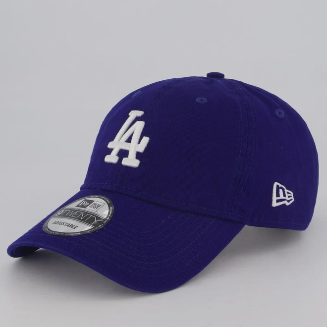 Boné Aba Curva New Era MLB Los Angeles Dodgers 920 - Strapback - Adulto - Foto 1