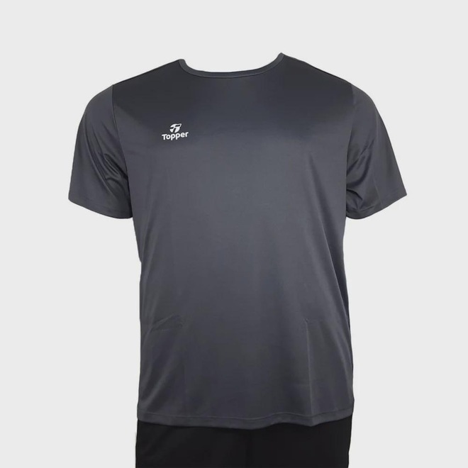 Camiseta Topper Classic Plus Size - Masculina - Foto 1