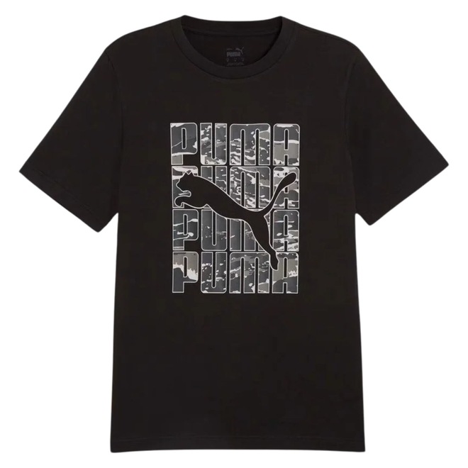 Camiseta Puma Graphics Camo - Masculina - Foto 1