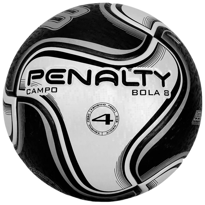 Bola de Futebol de Campo Penalty 8 N4 XXIV - Foto 1