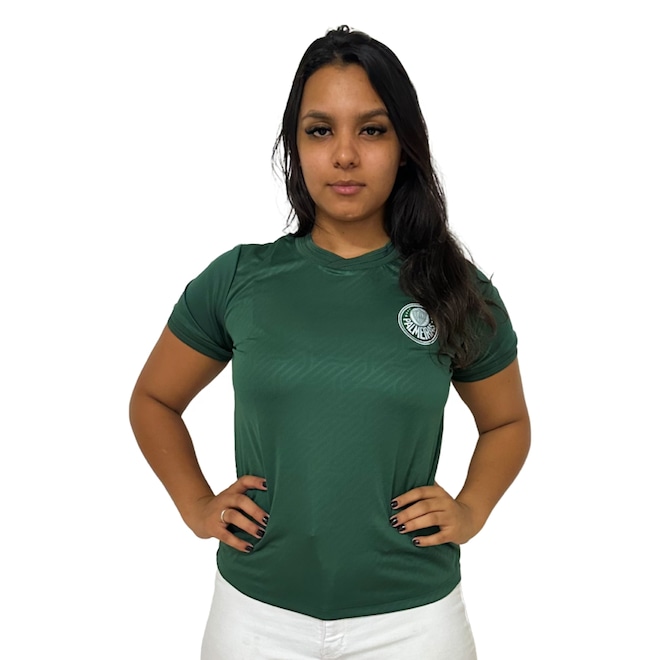 Camisa do Palmeiras Baby Look Home II - Feminina - Foto 1
