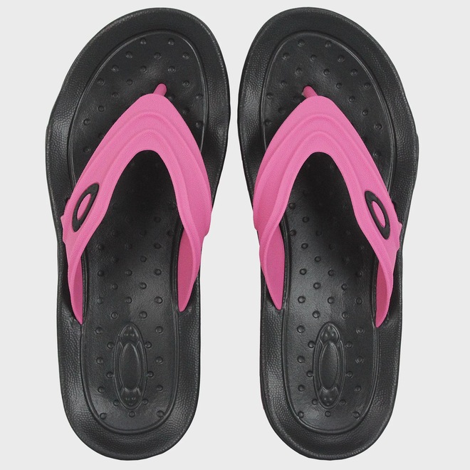 Chinelo Oakley Titan Neon Pink - Adulto - Foto 1