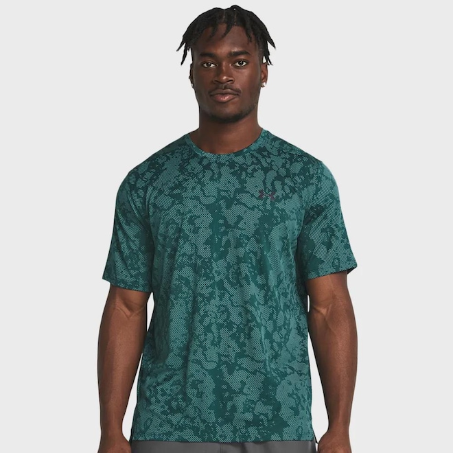 Camiseta Under Armour Tech Vent Geode - Masculina - Foto 1