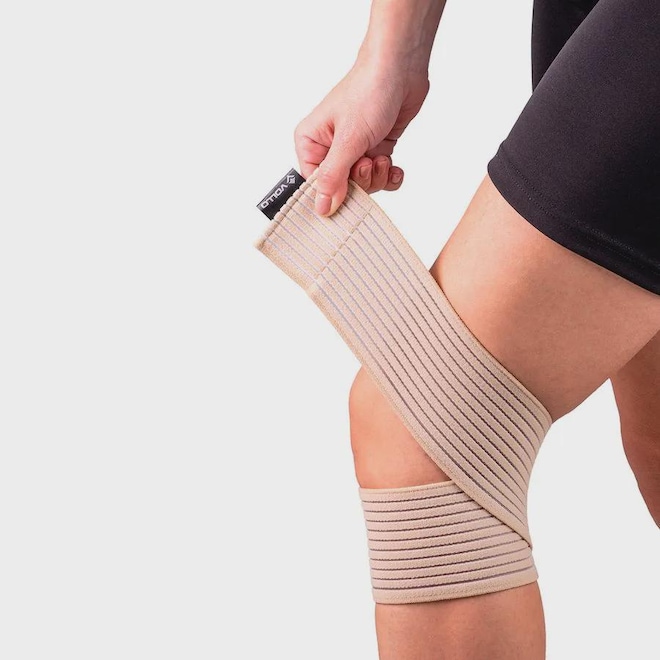 Joelheira Vollo Faixa Elástica Esportiva Ajustável - Unissex - Foto 1