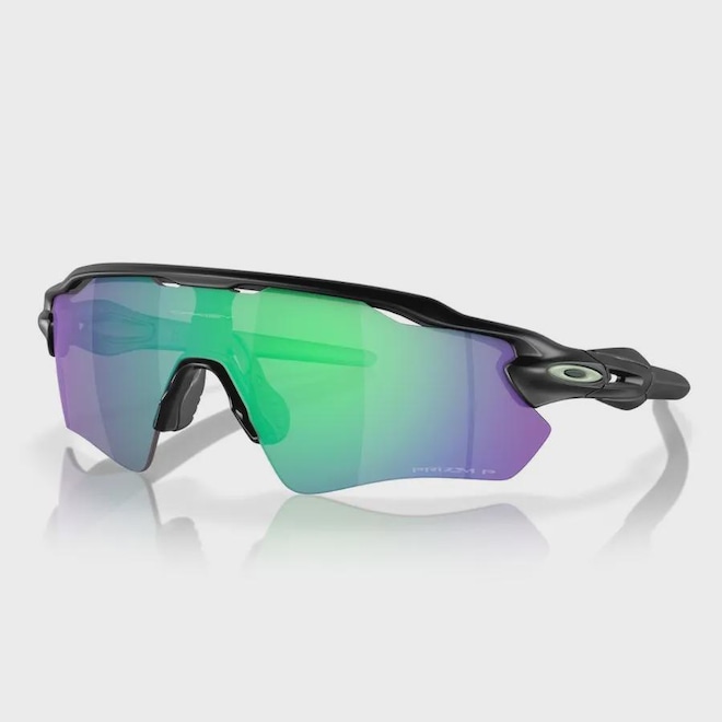 Óculos de Sol Oakley Unissex Radar EV Path Matte Black Prizm Jade Polarized - Foto 1