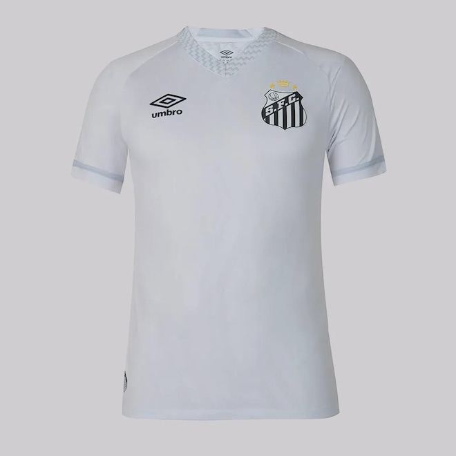 Camisa do Santos I 2025 Umbro 10 Neymar Jr Jogador - Masculina - Foto 1